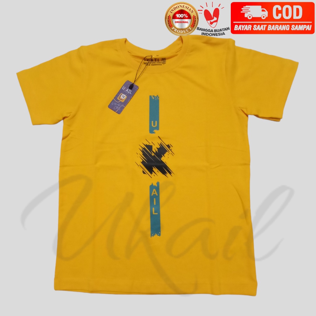 Balilah Kaos Distro Premium Ukail Iki Lengan Pendek Anak Laki-laki Bahan Katun Spandex Sablon Plasti