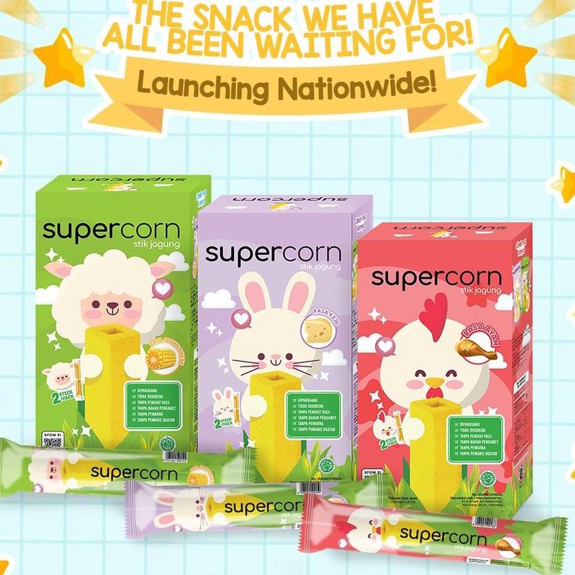 

↓fd Kirim Sekarang✧↓ Supercorn Stik Jagung 12 pcs / Super Corn / Snack Cemilan Anak NON MSG Halal Super Corn Snack MPASI / Snack Bayi / Snack Anak / Cemilan Bayi / Cemilan Anak Snack Sehat Rekomendasi snack bayi 87 ↓