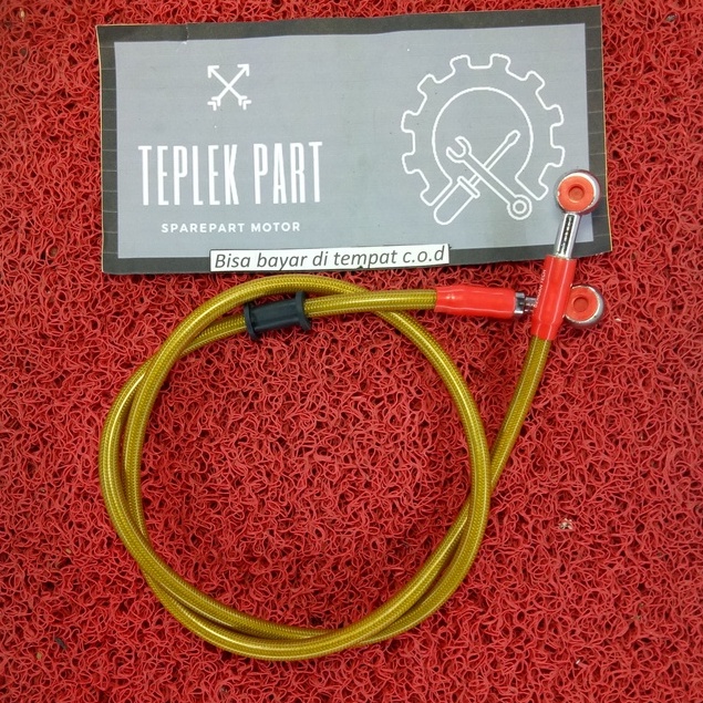 Selang Rem Variasi/Selang Rem 105cm/Selang Rem Racing/Selang Rem Warna/Slang Rem Depan/Selang Cakram