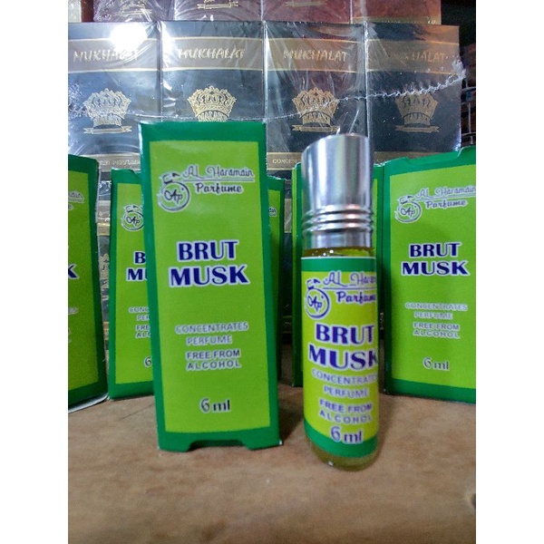 BRUT MUSK/KASTURI KIJANG 6ML ORI