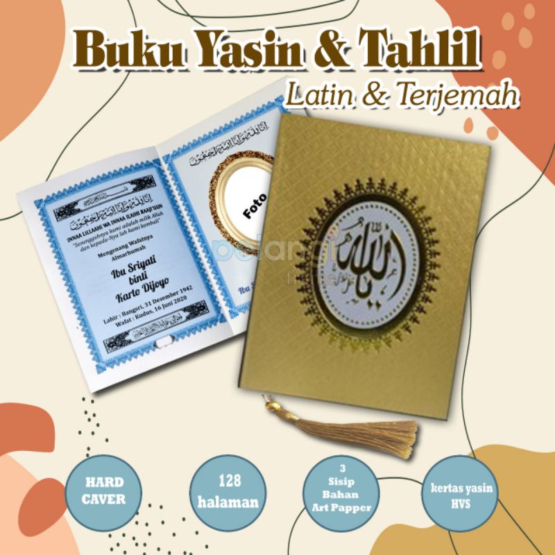 

Buku yasin dan tahlil 128 H