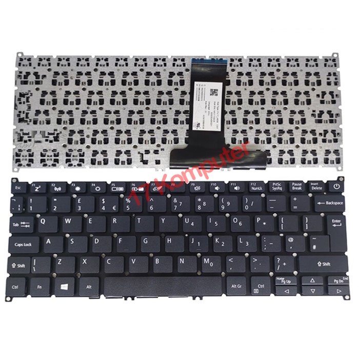 Keyboard ACER Aspire 3 A311-31 ES11 ES1-132 Tombol Power