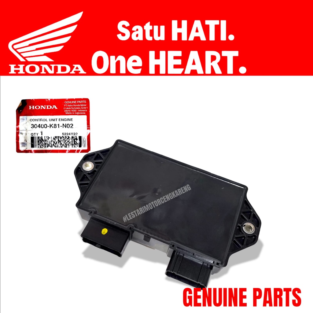 CDI ECU BEAT FI ESP 2016 - 2019 ISS ASLI ORIGINAL HONDA 30400-K81-N12