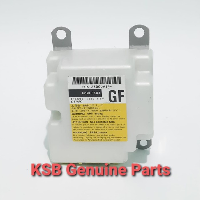 Modul Airbag Computer Komputer Ecu Air Bag Rush Terios 89170 Bz340 Ori #Original