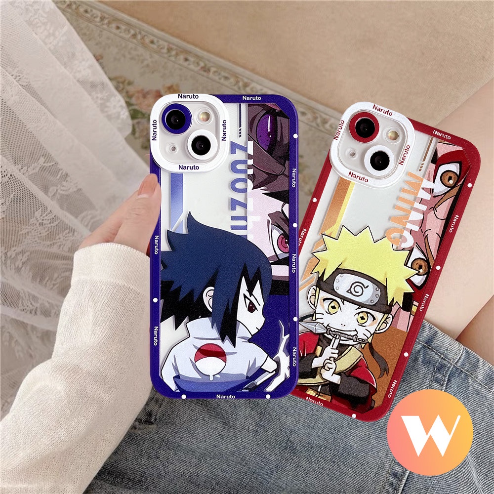 REDMI Trendy Anime NARUTO Case Redmi9 10C 9T 10 10A 9A 9C NFC Note 11s 10 10s 9 9Pro 9s 11 11Pro Plus 8 10Pro Max POCO M3 X3 Pro X3 NFC Kartun Uchiha Sasuke Soft Tpu Phone Cover