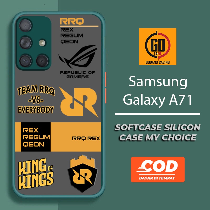 Case SAMSUNG GALAXY A71  Case Hp SAMSUNG  GALAXY A71 Case Mychoice Gudang Casing [RRQ] Casing Hp Aes