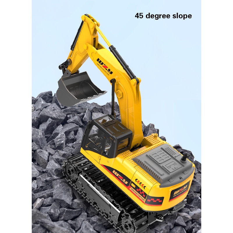 Excavator Bulldozer Crane Transfer Truck Dump Truck Alloy Mobil Remote Control