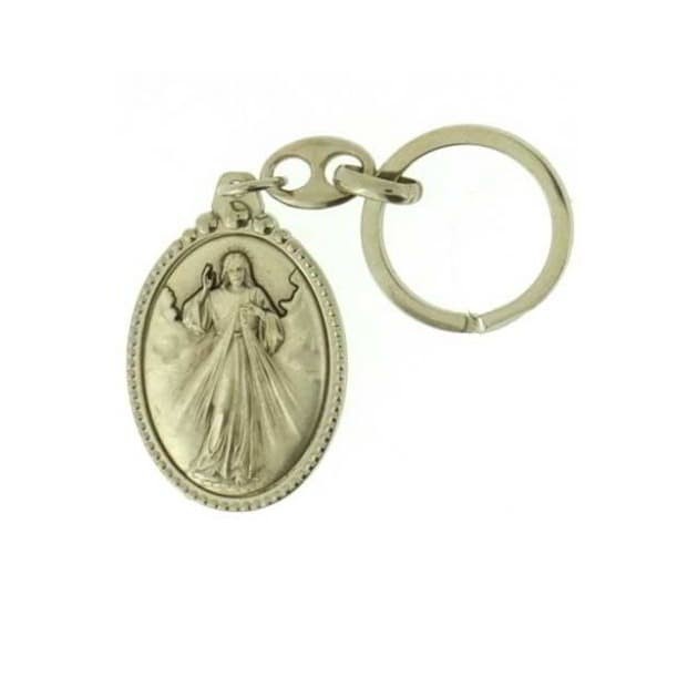 

Nemodorry Gantungan Kunci Oval Yesus Koronka Italy Katolik