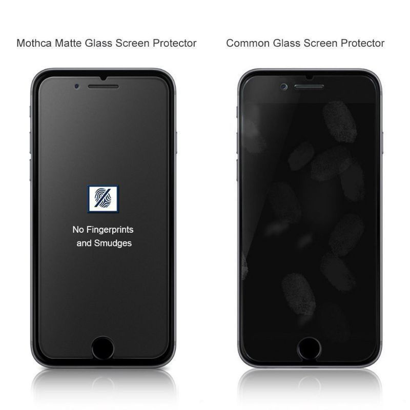 TEMPERED GLASS ANTI MINYAK MATTE IPHONE 13/13 PROMAX ANTI GORES BLACK MATTE TEMPER GLASS MATTE