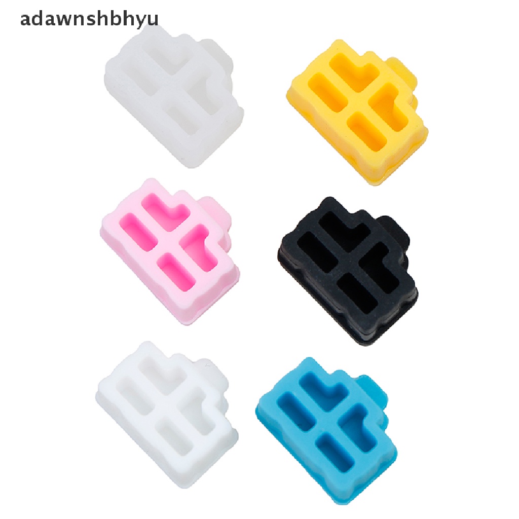 Adawnshbhyu 10Pcs ethernet hub port rj45 anti Debu cover Topi Pelindung plug ID