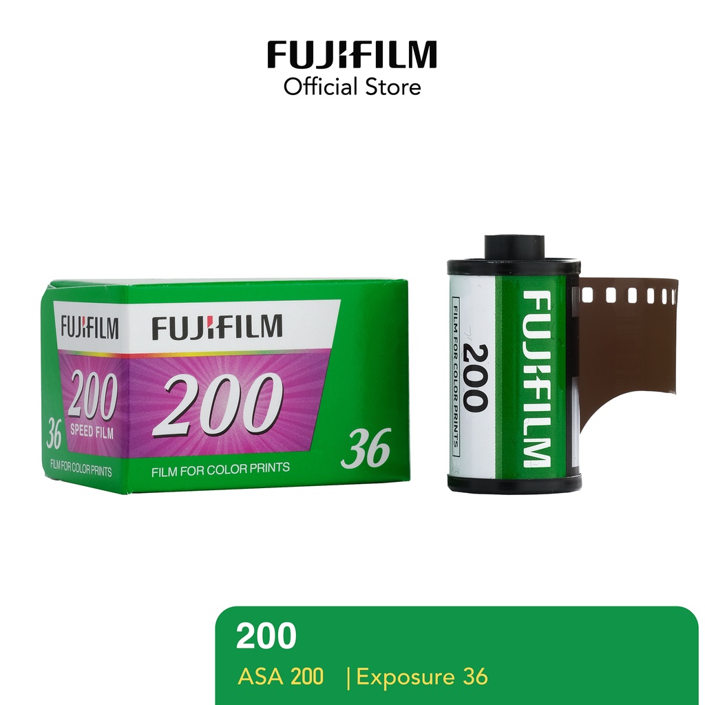 FUJIFILM 200 Color Negative Film 35mm Roll Film 36 Exposures