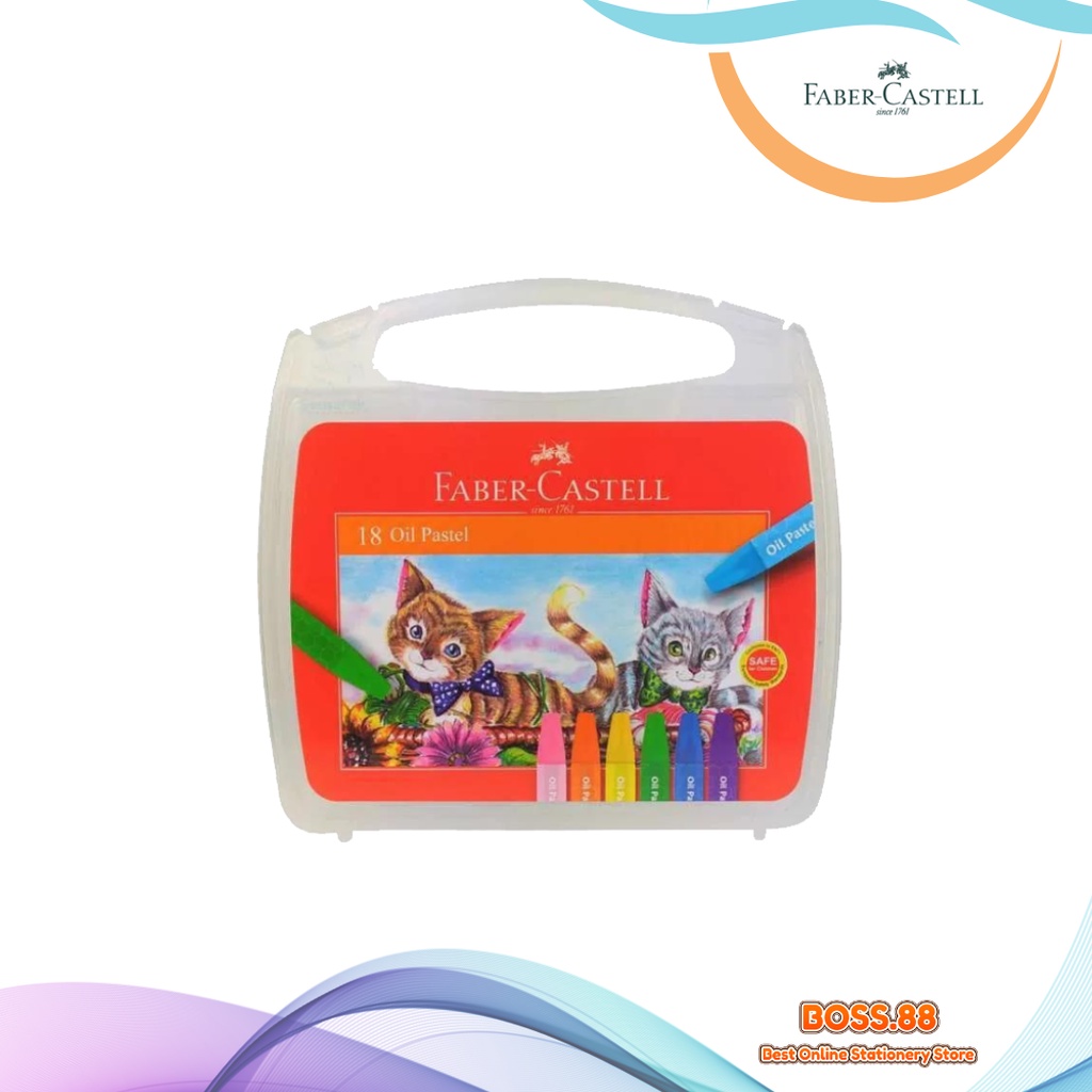 

PASTEL 18 WARNA FABER CASTELL HEXAGONAL (1 PCS)
