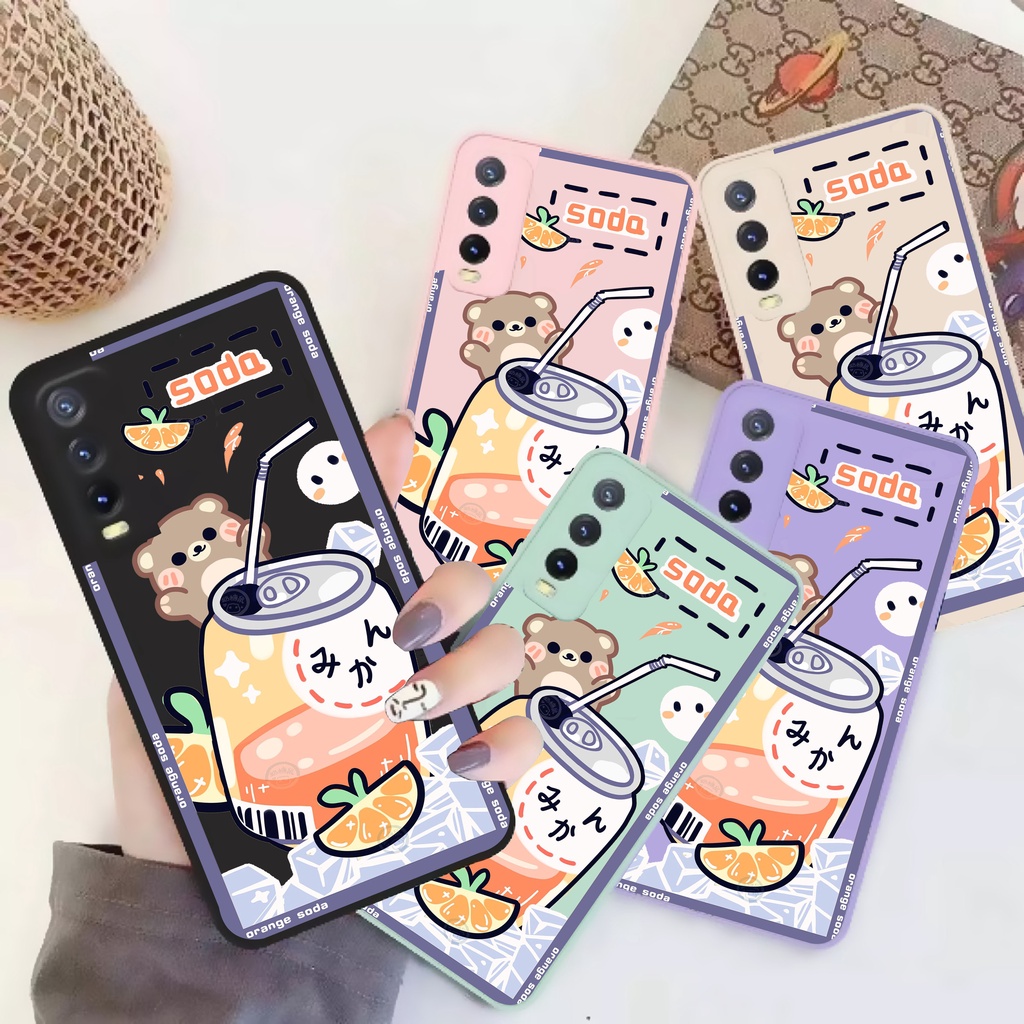 SOFTCASE MACARON SODA INFINIX SMART 4 / SMART 5 / SMART 6 RAM 2GB / SMART 6 RAM 3GB / HOT 9 PLAY / H