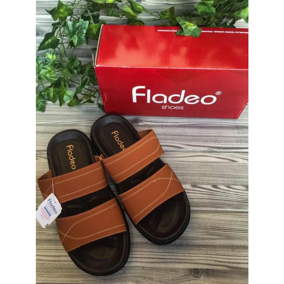 Sandal Sendal Selop Slop Slip On Slide Fladeo Pria Cowok Premium