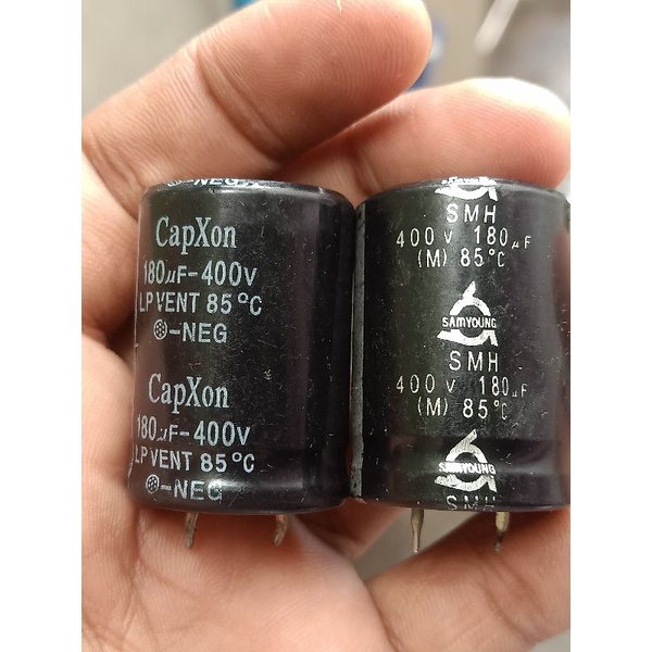 elco 180uf 400v hitam