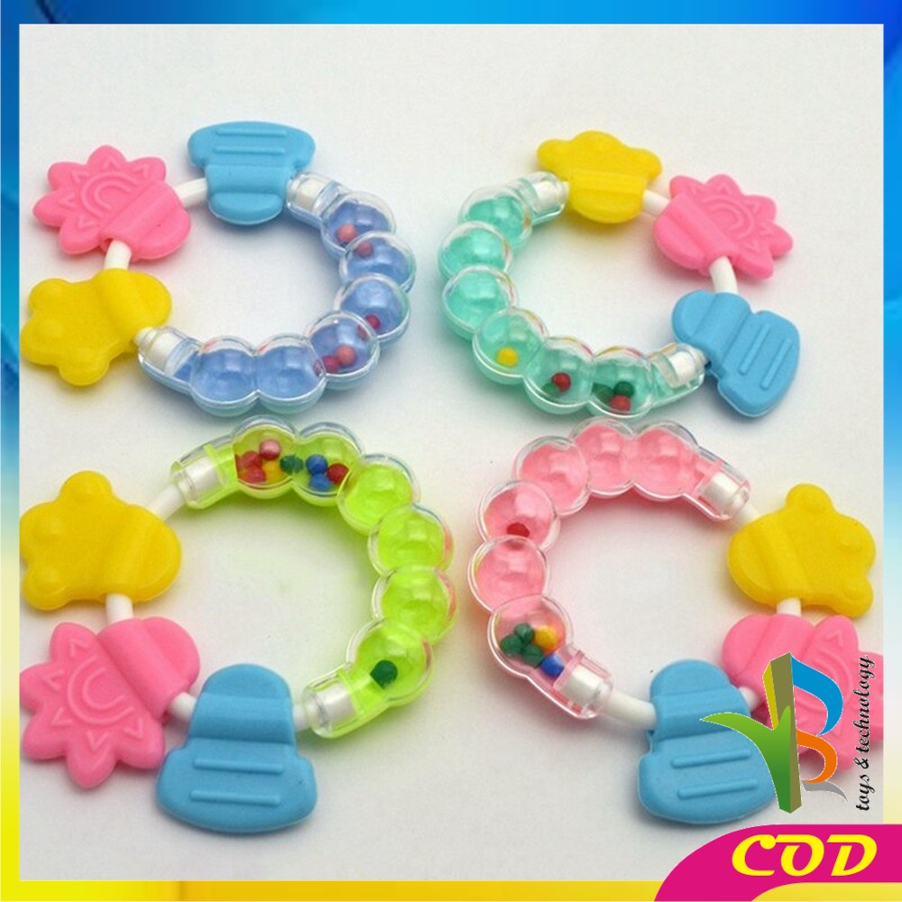 RB-M71 Mainan Rattle Genggam Kerincingan Bayi / Gigitan Bayi / Empeng Teether Bayi Baby Toys