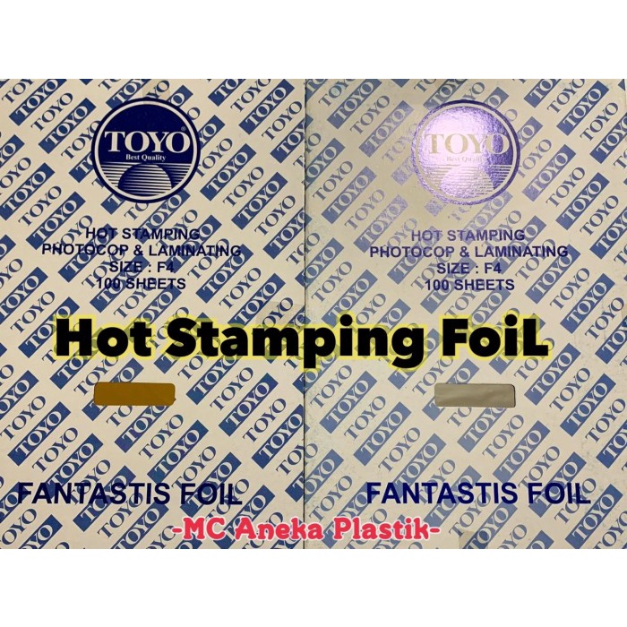 

FOIL HOT STAMPING FOIL TOYO