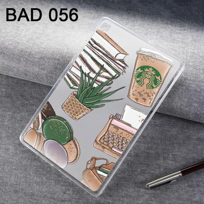 CASE MOTIF STARBUCKS SAMSUNG TAB A7 LITE T225 T220
