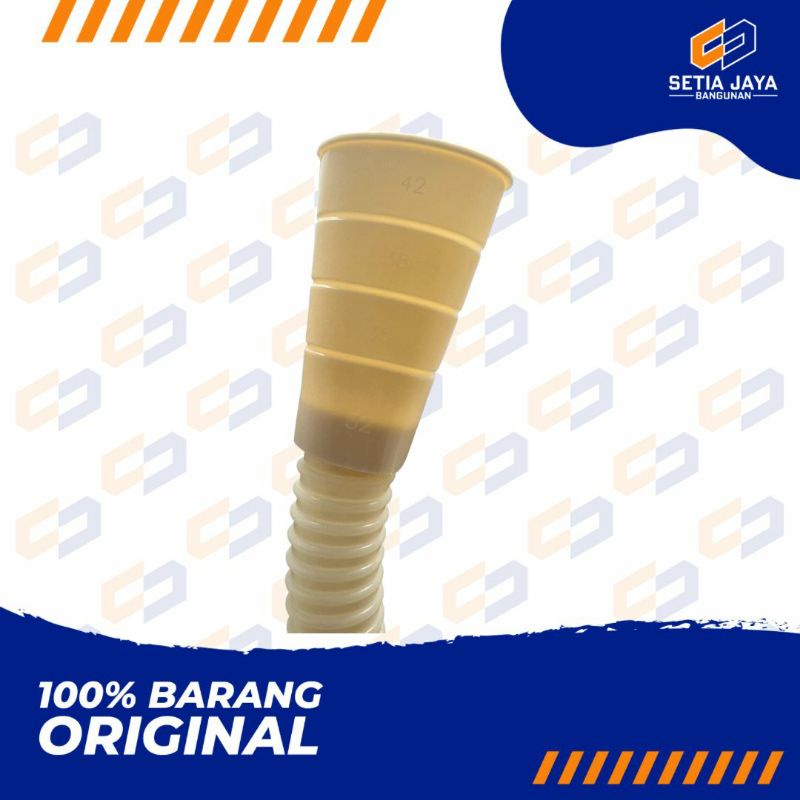 Selang Pembuangan Air / Mesin Cuci Outlet PVC / Plastik Soligen