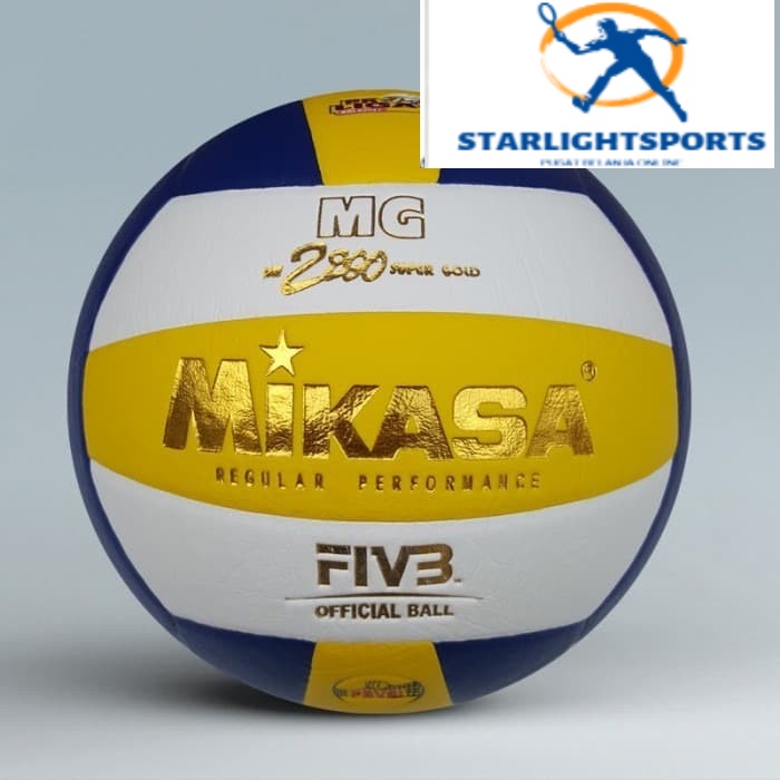 BOLA VOLLY MIKASA MV 2200 SP GOLD ORI