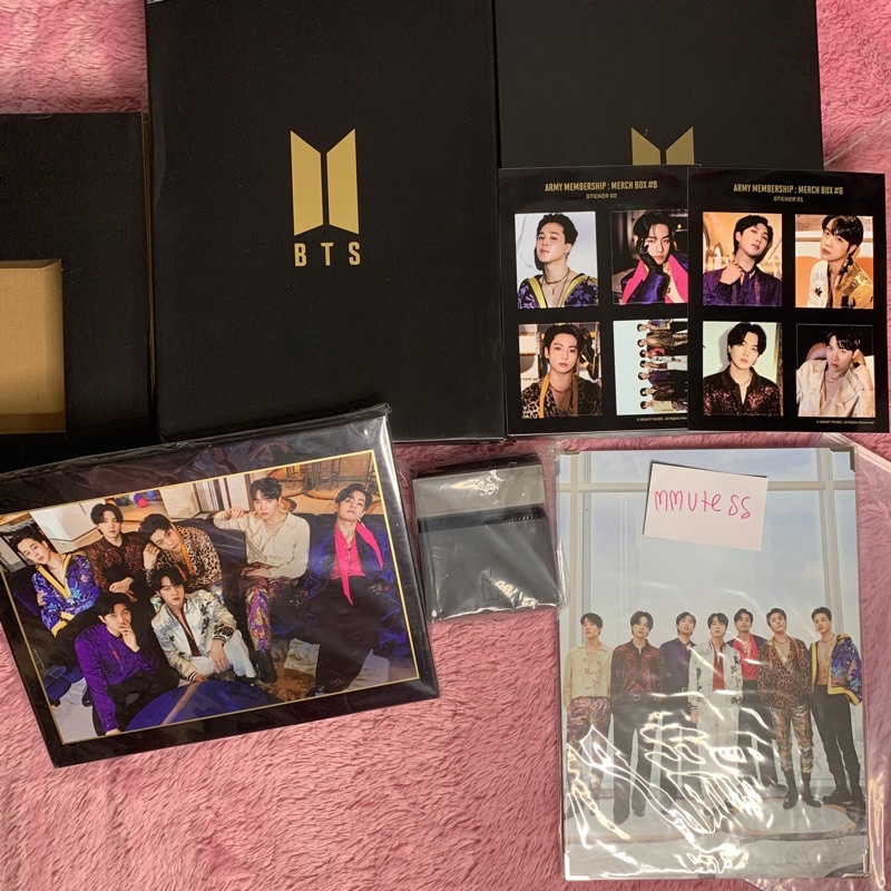 BTS MERCH BOX 8 FULLSET OFFICIAL