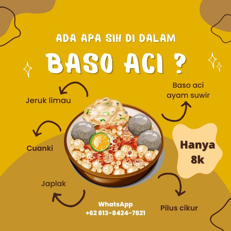 

Bakso aci isi ayam suir