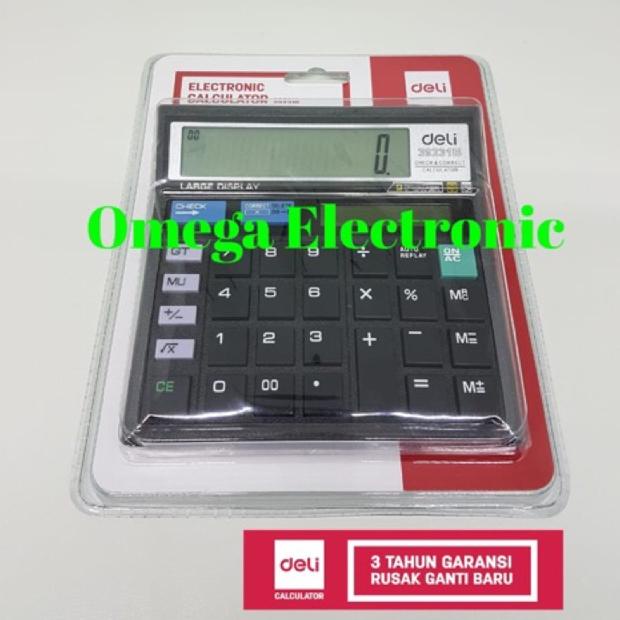 

DELI 39231 CALCULATOR CHECK & CORRECT DESKTOP KALKULATOR MEJA OFFICE BUKAN CT-512 CT 512 TERLARISS...,,,,,