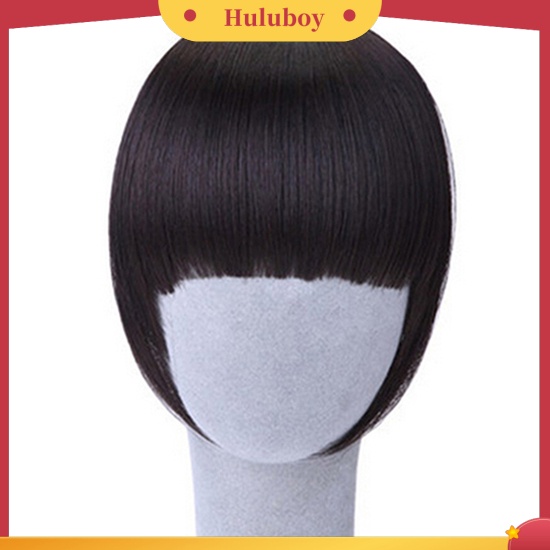 Wig Poni Palsu Model Lurus Dengan Klip on Untuk Wanita