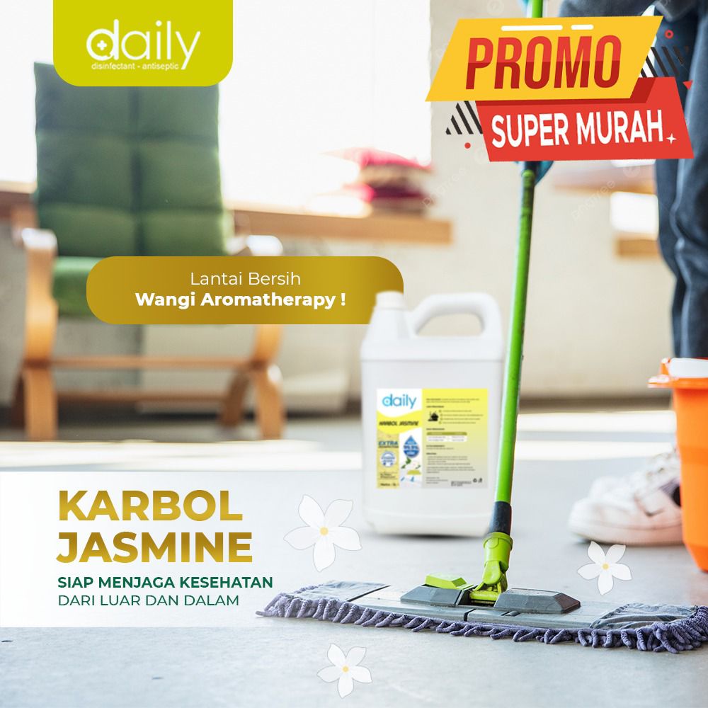 Daily Karbol 5 Liter Anti Nyamuk dan Serangga Antibacterial