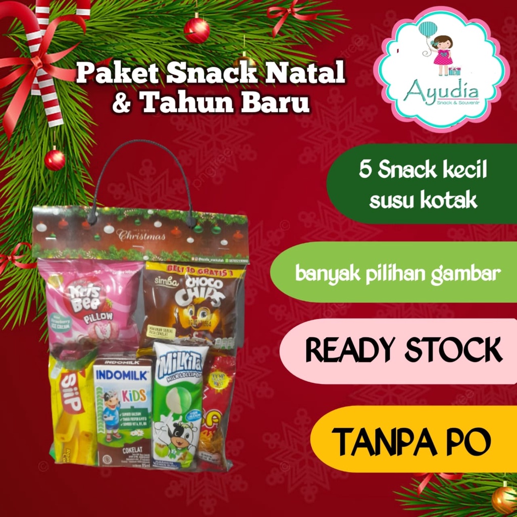 

Paket Snack Natal dan Tahun Baru Tanpa PO I Hampers Natal I Hampers Tahun Baru I Snack Natal I Snack Tahun Baru I Paket Snack Ulang Tahun Anak | Tanpa PO | Label Ready Stock | Bingkisan Ulang Tahun Anak | Snack Ulang Tahun Anak | Souvenir Ulang Tahun Anak