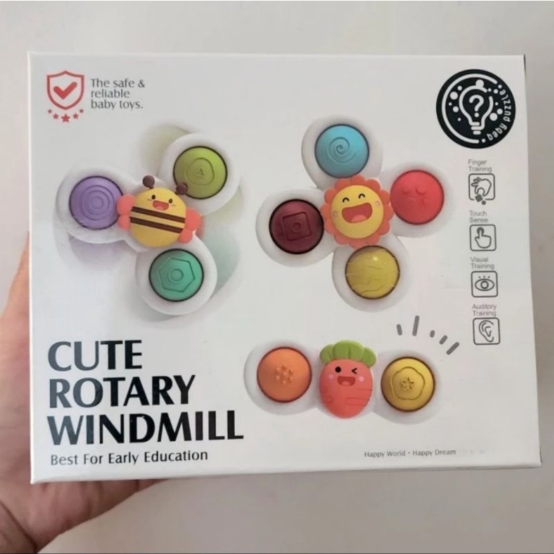 Mainan motorik Spinner pop it fidget sensory toy adhd stress relief toy