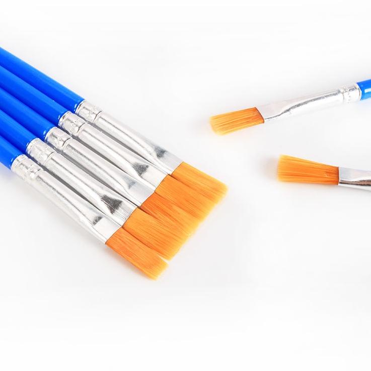 

POPULER [ GROSIR ] Kuas lukis 50pcs grosir Round Flat Tip / Kuas Melukis Cat / Nylon Brush,,,