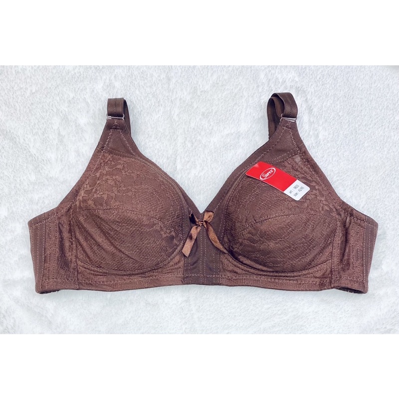 BRA | BH Big Cup SOREX 9833 Classic Lace Tanpa Kawat dan Busa tipis