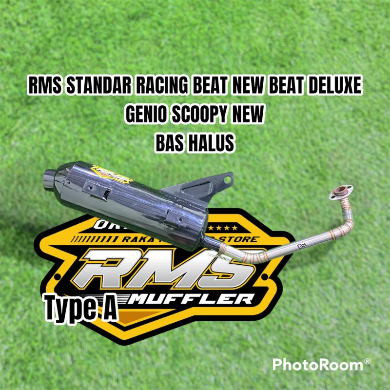 Jual RMS MUFFLER STANDAR RACING BEAT DELUXE BEAT NEW GENIO SCOOPY NEW