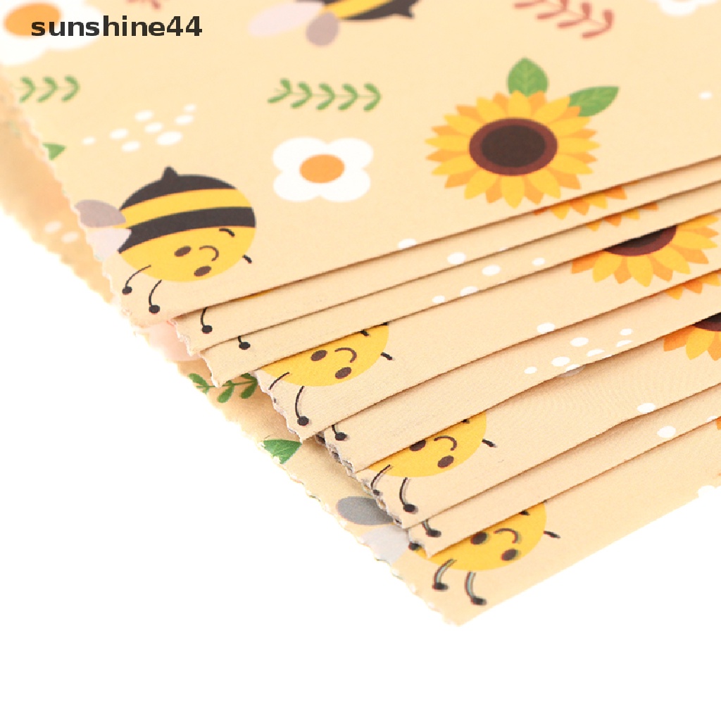 Sunshine 10Pcs Honey Bee Gift Bags Kantong Kemasan Permen Pesta Ulang Tahun Tema Bumble Bee.