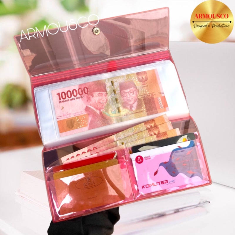 HAZEL DOMPET DISIPLIN KEUANGAN BULANAN 32SLOT / DOMPET ORGANIZER KEUANGAN