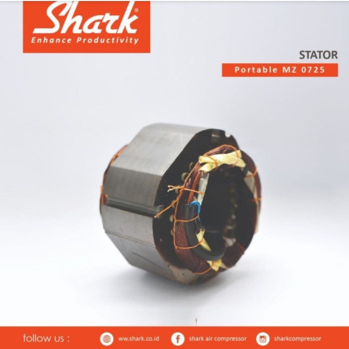 Promo Terbaru Kompresor Stator Gulungan Kompresor Shark 3/4Hp Terlaris