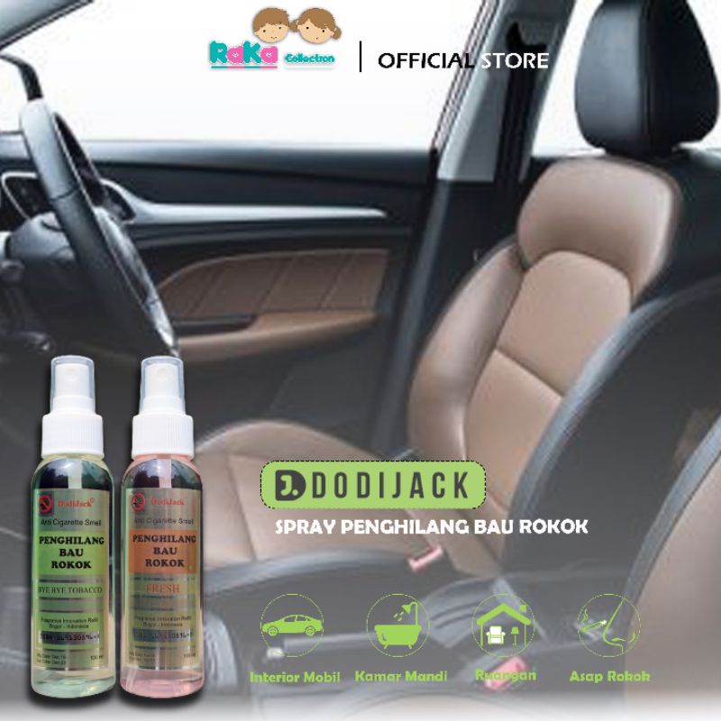 [BEST SELLER] DodiJack Parfum Anti Bau Rokok / Parfum Penghilang Bau Rokok  Untuk Mobil dan Ruangan