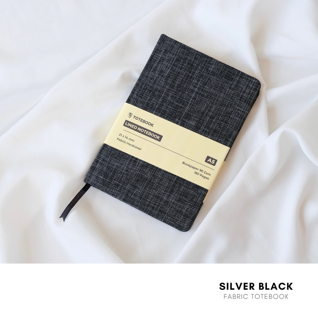 

A5 FABRIC / SILVER BLACK