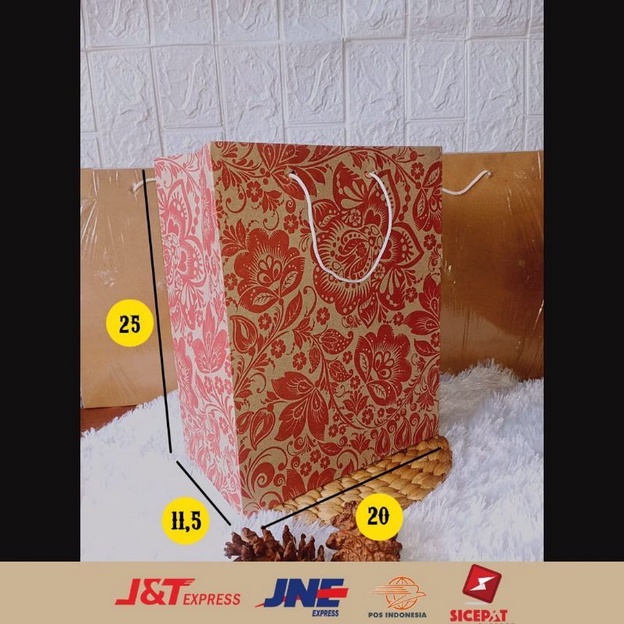 

PAPERBAG UK 20 × 11,5 × 25 PAPERBAG KERTAS PAPERBAG PAPERBAG MURAH KANTONG