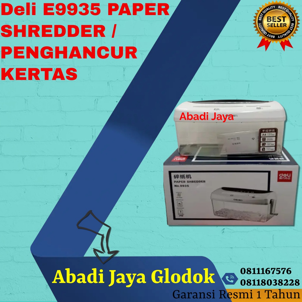 DELI E-9935 PAPER SHREDDER