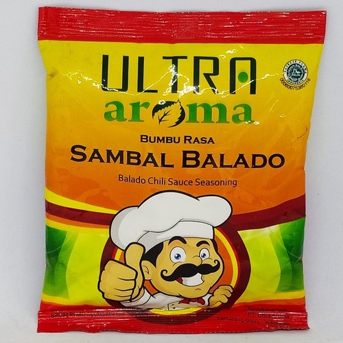 

Ultra Aroma Bumbu Tabur Rasa Balado 100gr