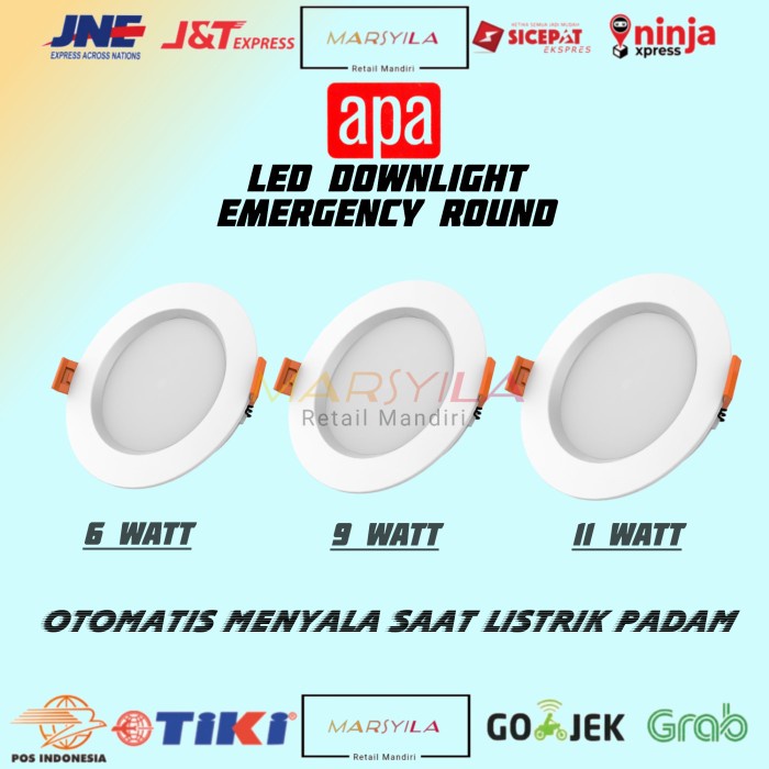 Lampu Downlight Led Emergency Lampu Darurat Plafon Emergency Lamp Apa