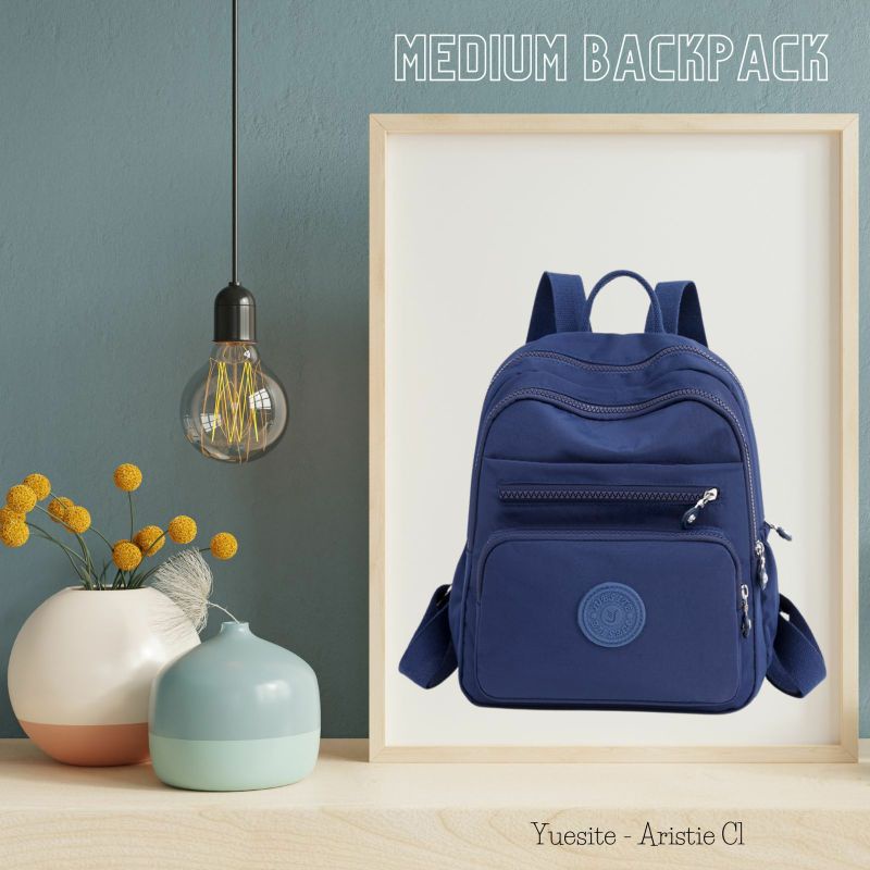 Ransel wanita Yuesite aristie medium motif backpack import cyutebags