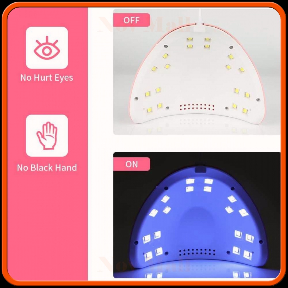 Pengering Kutek UV Lamp Nail Dryer USB Charge 54W - MINI-801