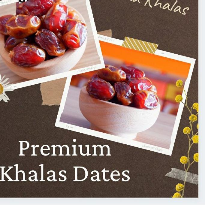 

BISA COD ✔️Kurma kholas/Khalas Premium 1kg|KD2