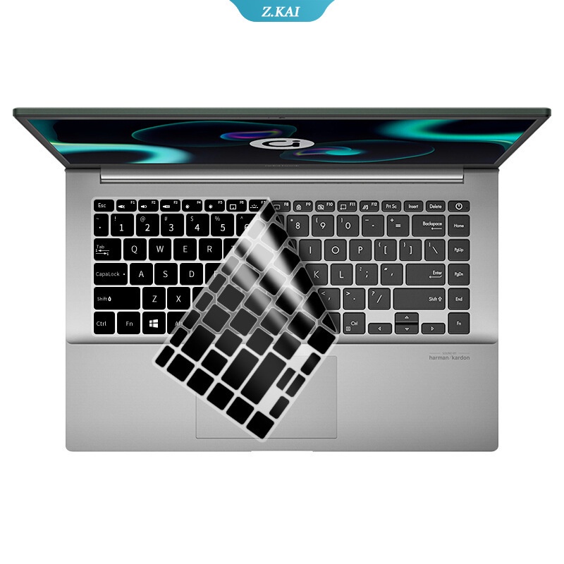 14&quot; laptop Asus Vivobook 14s14 S14 S4351 K413E M413I A413E S433EA Pelindung keyboard case Silikon Anti Air [ZK]