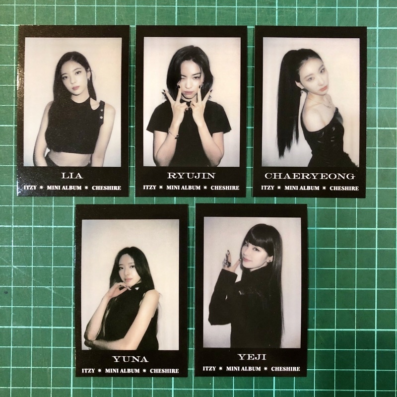 ITZY - Cheshire Photocard PC Benefit SOUNDWAVE POLAROID