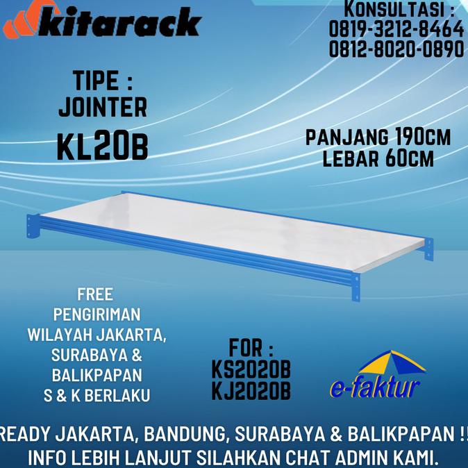 Layer Rack Gudang / Tambahan Tatakan Rak Heavy Duty