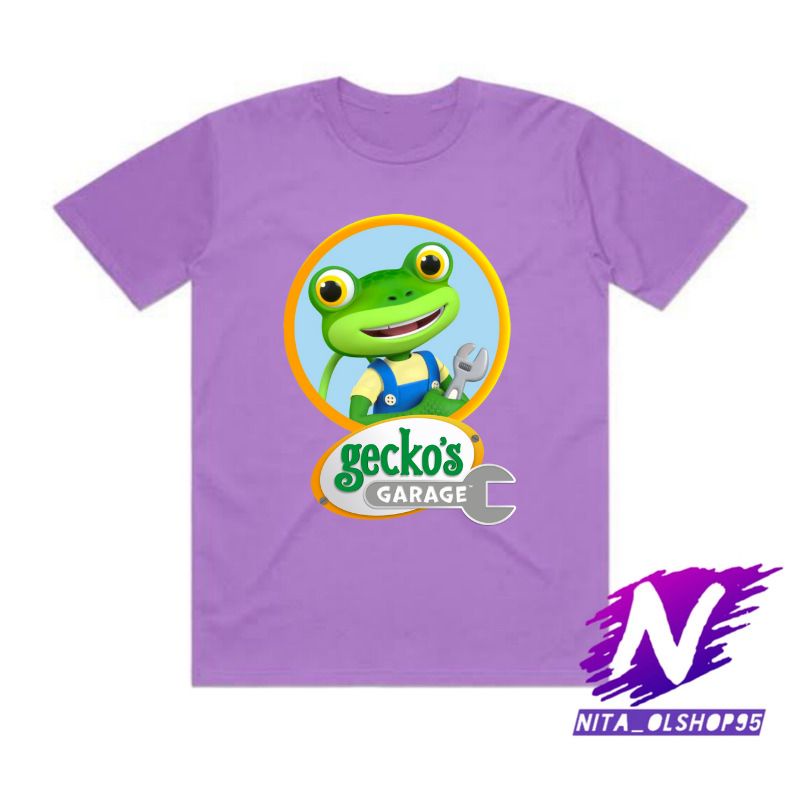 BAJU ANAK KAOS ANAK GECKO'S GARAGE GECKO GARAGE